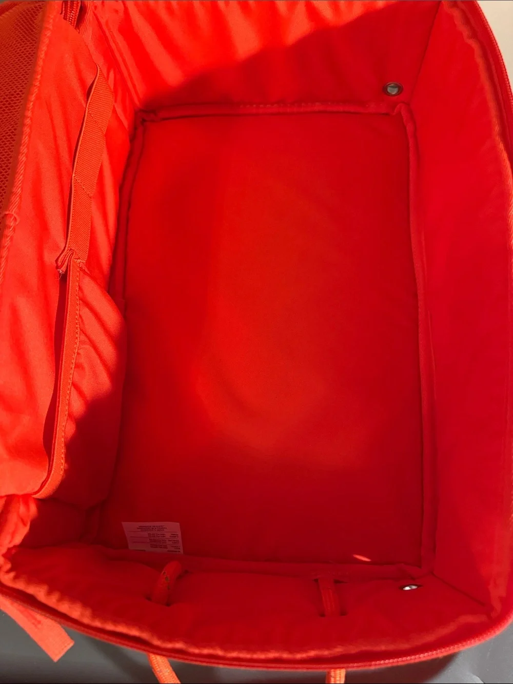 Nike Sportswear Shoe Box Bag - Orange/White NEW